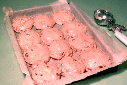 image of dough on tray